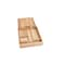 Rev-A-Shelf Drawer Replacement, Maple Veneer, Light Brown, 18 in W, 4.4 in H, 22.125 in D, 21.75 in L 4KCB-21HSC-1 - alternate 3